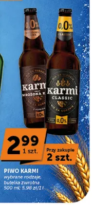 Piwo bezalkoholowe Karmi Mrożona Kawa promocja w ABC