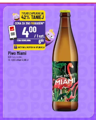 Piwo Miami Lager Inne Beczki promocja w POLOmarket