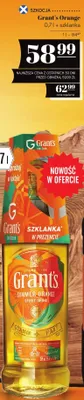 Whisky Grant's Orange + szklanka promocja w POLOmarket