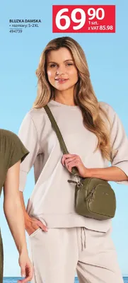 Bluzka damska rozmiar S-2XL promocja w Selgros