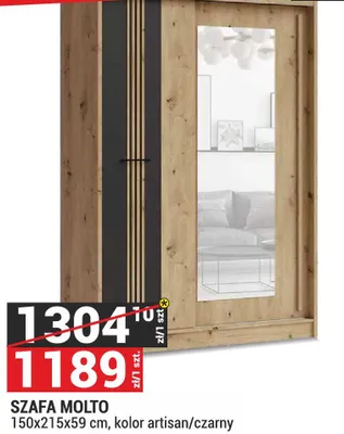 Szafa MOLTO promocja w Merkury Market