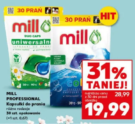 Kapsułki do prania różne rodzaje 30szt. promocja w Kaufland