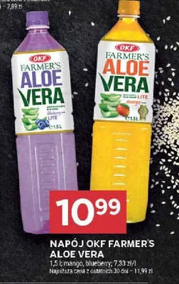 Napój OKF Farmer's Aloe Vera promocja w Stokrotka