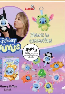 Pluszak Disney YuYus Stitch promocja w Dzień Dziecka