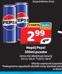 Napój gazowany Pepsi promocja w Delfin