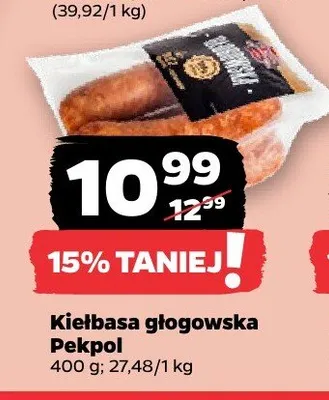 Kiełbasa głogowska promocja w Netto