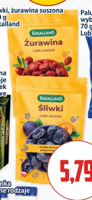 Żurawina suszona całe owoce Bakalland promocja w Kupiec