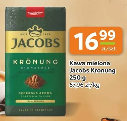 Kawa mielona Jacobs Kronung promocja w Gama