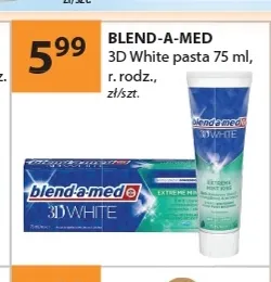 Pasta do zębów 3D White Blend-a-Med promocja w Drogerie Laboo