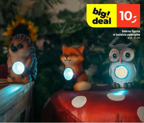 Solarna figurka w kształcie zwierzątka promocja w Dealz