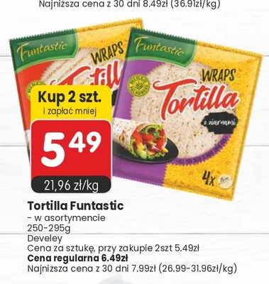 Tortilla Funtastic promocja w Market Point