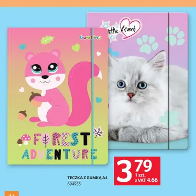Teczka z gumką My Little Friend A4 promocja w Selgros