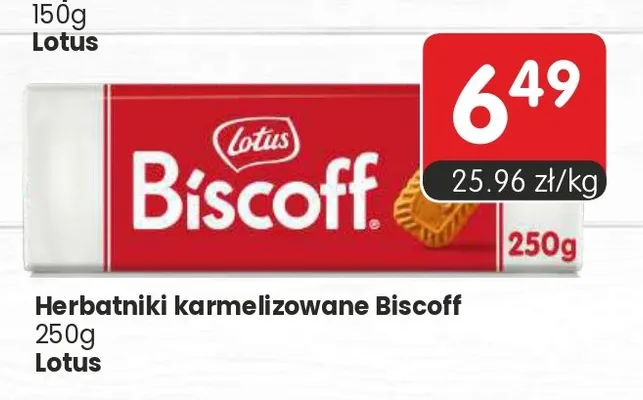 Herbatniki karmelizowane Biscoff Lotus promocja w Market Point