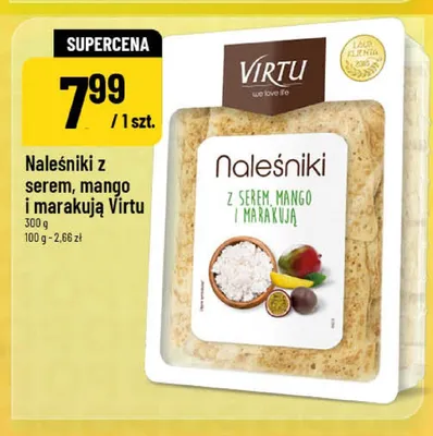 Naleśniki z serem, mango i marakują Virtu promocja w POLOmarket