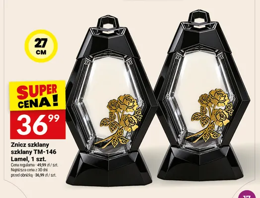 Znicz szklany TM-146 Lamel promocja w Twój Market