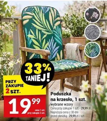 Poduszka na krzesło wybrane wzory promocja w Twój Market