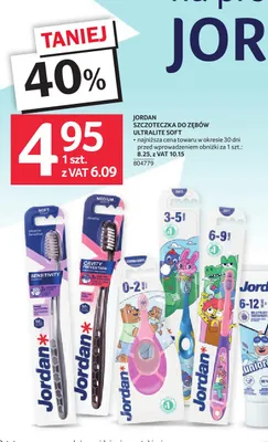 Szczoteczka do zębów Ultralite Soft Jordan promocja w Selgros