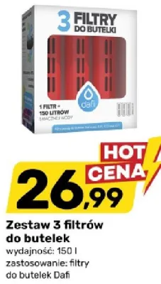 Zestaw 3 filtrów do butelek promocja w Bricomarche