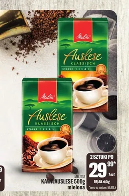 Kawa mielona Melitta Auslese Klassisch promocja w Tomi Markt