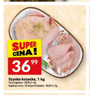 Szynka kozacka Białecki Wędzarnia promocja w Twój Market
