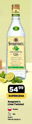 Gin Lime Twisted promocja w Netto