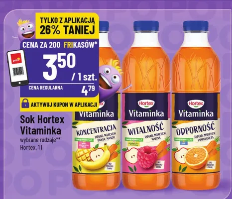 Sok Vitaminka 1l promocja w POLOmarket