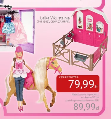 Lalka Viki ze stajnią promocja w Smyk