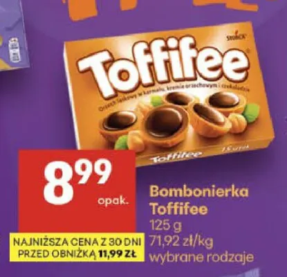 Bombonierka Toffifee promocja w Delikatesy Centrum