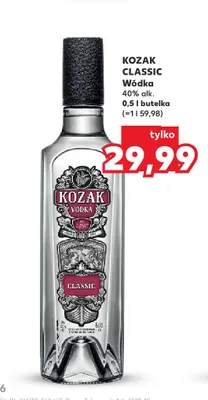 Wódka Kozak Classic promocja w Kaufland