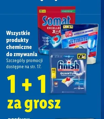 Kapsułki do zmywarki Somat Excellence 3in1 promocja w Lidl