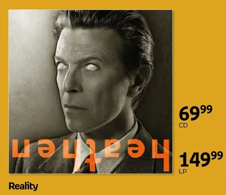 Płyta LP David Bowie Heathen promocja w Empik