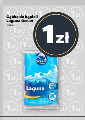 Gąbka do kąpieli Laguna Ocean promocja w Netto