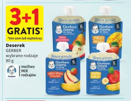 Deserek Gerber promocja w Intermarche