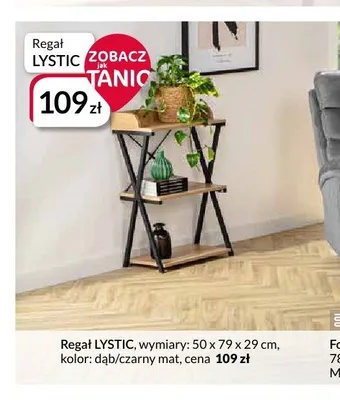 Regał Lystic promocja w Salony Agata