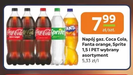 Napój gazowany Coca-Cola promocja w Gama