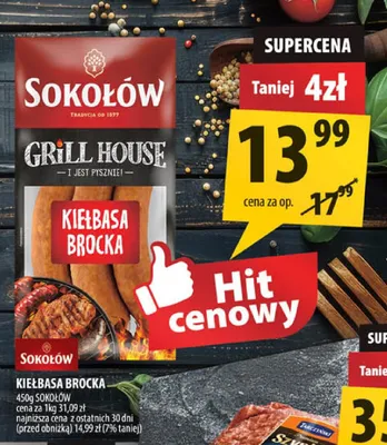 Kiełbasa brocka Sokołów promocja w Arhelan