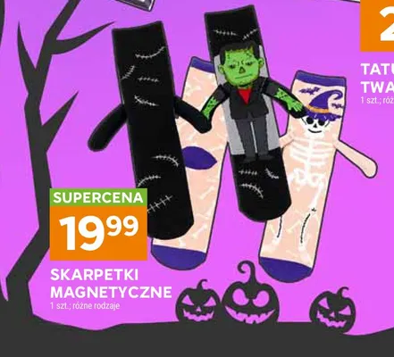Skarpetki magnetyczne promocja w Stokrotka