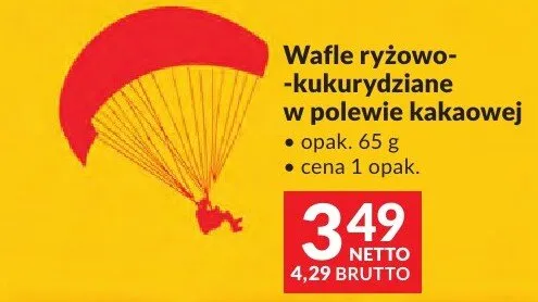 Wafle ryżowo-kukurydziane w polewie kakaowej Sonko promocja w Makro