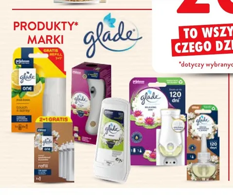 Produkty marki Glade promocja w Intermarche