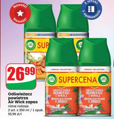 Odświeżacz powietrza zapas promocja w Dino