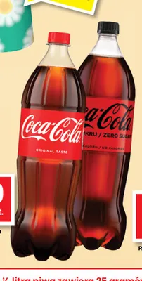 Napój gazowany Coca-Cola Zero Cukru promocja w emma MARKET