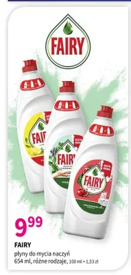 Płyn do mycia naczyń Fairy Pomegranate promocja w Drogerie Polskie