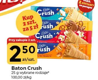 Baton Crush E.Wedel promocja w Społem Częstochowa