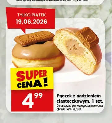 Pączek z nadzieniem ciasteczkowym Białecki promocja w Twój Market