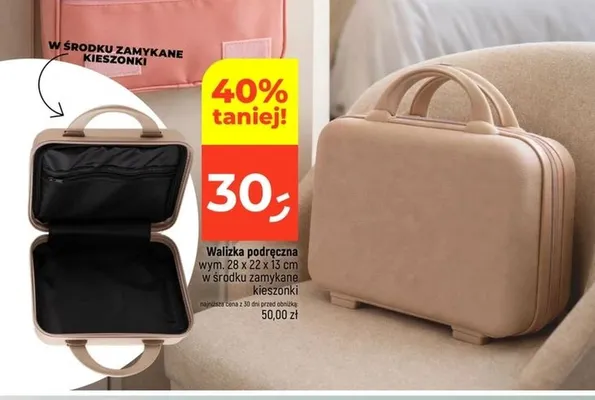Walizka podręczna promocja w Dealz