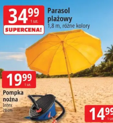 Parasol plażowy 1,8m promocja w Leclerc