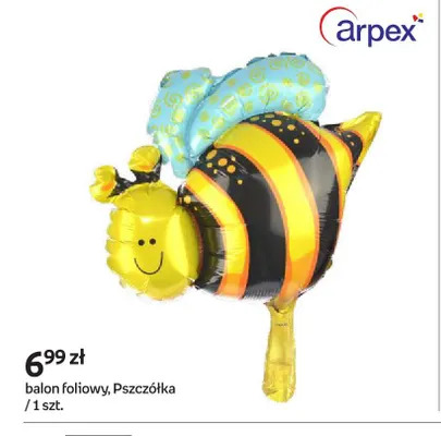 Balon foliowy Pszczółka promocja w Empik