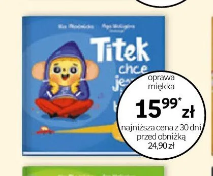 Książka Titek chce jeść promocja w Empik