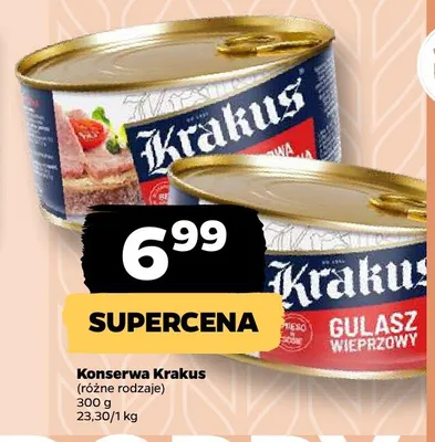 Konserwa Krakus promocja w Netto