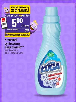 Krochmal syntetyczny Ługa classic Gold - Drop promocja w POLOmarket